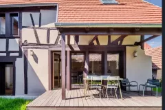 Figure 44: Auvent et terrasse, Turckheim (68) © Maurin Architecte