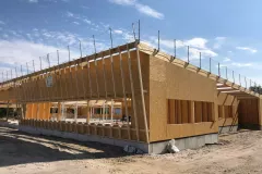 Figure 35: Ossature bois RTE, Illzach (68)