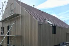 Figure 49: Charpente et bardage pré-grisé, Jungholtz (68)