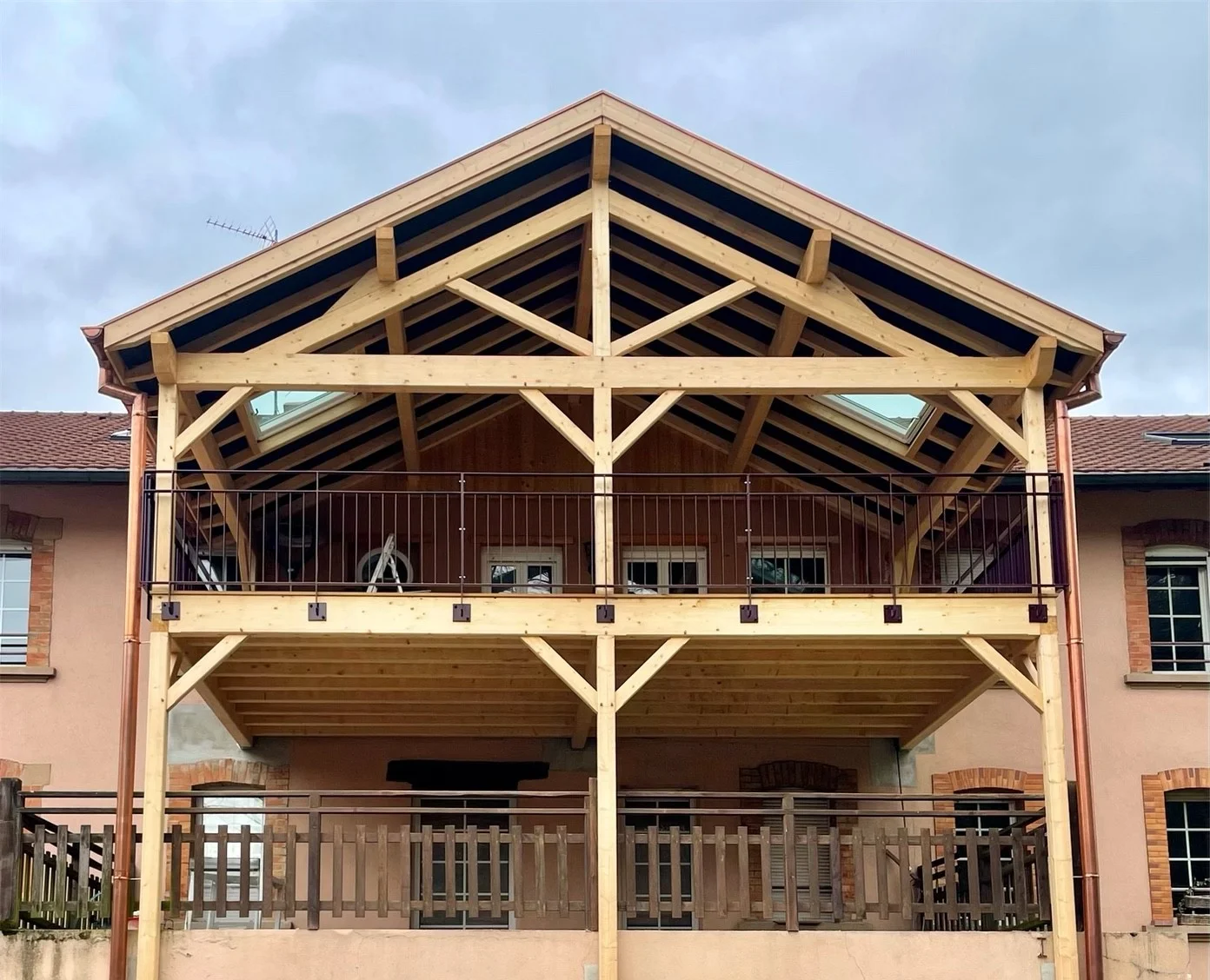 Figure 2: Charpente traditionnelle